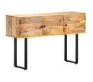 Buffet 116x35x75 Cm Bois De Manguier Massif