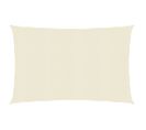 Voile D'ombrage 160 G/m² Crème 4x5 M Pehd