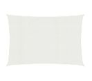 Voile D'ombrage 160 G/m² Blanc 2,5x5 M Pehd