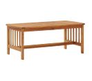 Table Basse 102x50x43 Cm Bois D'acacia Solide