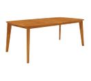 Table De Jardin 200x100x75 Cm Bois D'acacia Solide