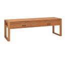 Meuble TV 140x40x45 Cm Bois De Teck