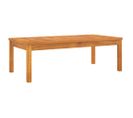 Table Basse 100x50x33 Cm Bois D'acacia Solide