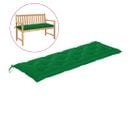 Coussin De Banc De Jardin Vert 150x50x7 Cm Tissu Oxford