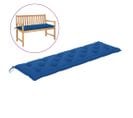 Coussin De Banc De Jardin Bleu 180x50x7 Cm Tissu Oxford