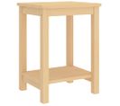 Table de chevet Bois clair 35x30x47 cm Bois de pin massif