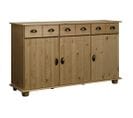 Buffet 134x39x79,5 Cm Bois De Pin Massif