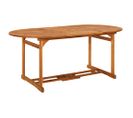 Table à Dîner De Jardin 180x90x75 Cm Bois D'acacia Solide