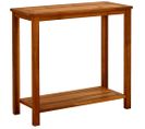 Table Console De Jardin 80x35x75 Cm Bois D'acacia Solide