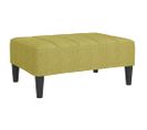 Repose-pied Vert 78x56x32 Cm Tissu