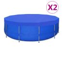 Couvertures De Piscine 2 Pièces Pe Ronde 460 Cm 90 G/m²