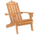 Chaise De Jardin Adirondack Bois D'acacia Massif