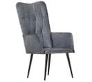 Fauteuil Accoudoir Vintage En Cuir Véritable Orwell