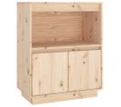 Buffet 60x34x75 Cm Bois Massif De Pin