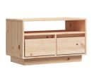 Meuble TV 60x35x37 Cm Bois De Pin Massif