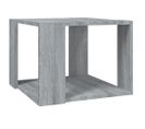 Table Basse Sonoma Gris 40x40x30 Cm Bois D'ingénierie