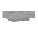 Vidaxl Table Basse Rectangulaire Sonoma Gris 90x60x31 Cm Bois Contreplaqué Table D'appoint Salon