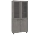 Buffet Hamar Bois Massif De Pin Gris Clair