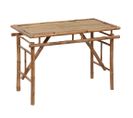 Table De Jardin Pliable 115x50x75 Cm Bambou