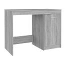 Bureau Sonoma Gris 100x50x76 Cm Bois Contreplaqué