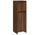 Armoire De Bain Chêne Marron 30x30x95 Cm Bois Contreplaqué