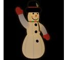 Bonhomme De Neige Gonflable Avec LED 620 Cm