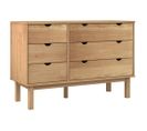 Commode Otta 111x42x73,5 Cm Bois De Pin Massif