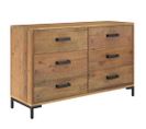 Buffet Marron 110x35x70 Cm Bois De Pin Massif