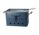 Barbecue Rectangulaire Bleu Foncé Mat