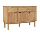 Buffet Otta 114x43x73,5 Cm Bois Massif De Pin