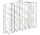 Panier De Gabions Arqué 300x50x220/240 Cm Fer Galvanisé