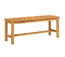 Banc De Jardin 110 Cm Bois Massif D'acacia