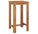 Table De Bar De Jardin 60x60x105 Cm Bois D'acacia Solide