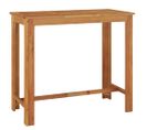 Table De Bar De Jardin 120x60x105 Cm Bois D'acacia Solide