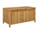 Boîte De Rangement De Jardin 110x52x55 Cm Bambou