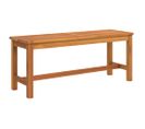 Banc De Jardin 110x35x45 Cm Bois Massif D'acacia