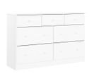 Commode Alta Blanc 112x35x73 Cm Bois Massif De Pin