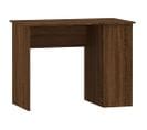 Bureau Chêne Marron 100x55x75 Cm Bois Contreplaqué