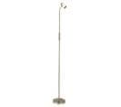 Lampadaire LED Design Rodrik - H. 162 Cm - Argent Mat