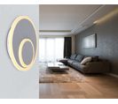 Applique LED  D. 25,5 cm VILLA Gris