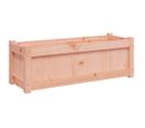 Jardinière - Bac à Fleurs - Pot De Fleurs 90x31x31 Cm Bois Massif Douglas