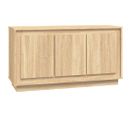 Buffet - Bahut - Meuble De Rangement Chêne Sonoma 102x35x55 Cm Bois D'ingénierie