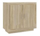 Buffet - Bahut - Meuble De Rangement Chêne Sonoma 80x40x75 Cm Bois D'ingénierie