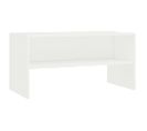 Meuble TV - Banc TV - Meuble De Rangement Pour Salon Blanc 80x40x40 Cm Bois D’ingénierie