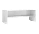 Meuble TV - Banc TV - Meuble De Rangement Pour Salon Blanc Brillant 100x40x40 Cm Bois D’ingénierie