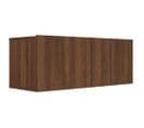 Meuble TV - Banc TV - Meuble De Rangement Pour Salon Chêne Marron 80x30x30 Cm Bois D'ingénierie