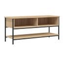 Meuble TV - Banc TV - Meuble De Rangement Pour Salon Chêne Sonoma 100x35x45 Cm Bois D'ingénierie