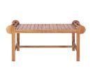 Table Basse, Table De Salon 100x50x45 Cm Teck Solide