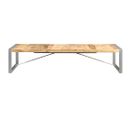 Table Basse, Table De Salon 180x90x40 Cm Bois De Manguier Brut