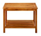 Table Basse, Table De Salon 60x60x45 Cm Bois D'acacia Solide